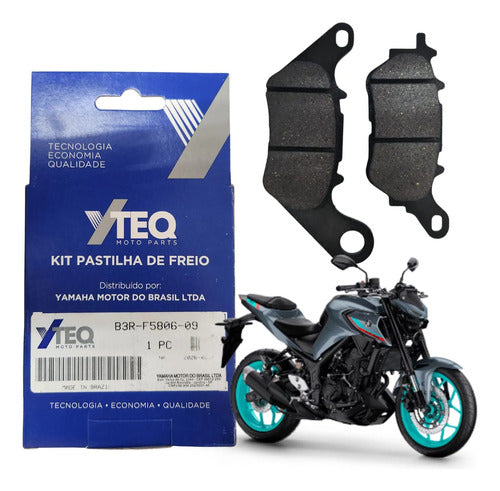 Pastilha de Freio Traseira Y-TEQ Yamaha Mt-03 Yzf-R3 2016 em diante