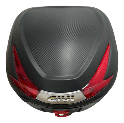 Bauleto Baú Traseiro Givi B330N Monolock 33 Litros Lente Vermelha