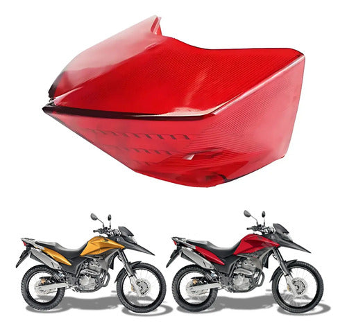Lanterna Traseira Paramotos Honda Xre 300 2010 a 2018 Vermelho
