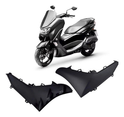 Carenagem do Assoalho Esquerda Yamaha Nmax 160 2021 a 2024 Preto Fosco