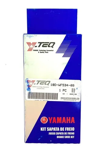 Patim Lona de Freio Traseira Y-TEQ Yamaha Factor 125 Factor Fazer Crosser 150 Fazer 250