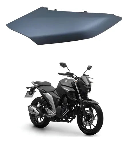 Tomada de Ar Esquerda Yamaha Fazer Fz25 250 2018 a 2024 Preto Fosco