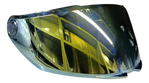 Viseira MT Helmets V-28B Stinger 2 Thunder 4 Braker Iridium Dourado