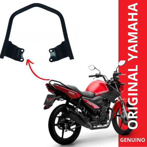 Alça de Garupa Yamaha Factor 125 150 2019 a 2024 Preto