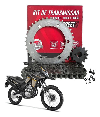 Kit Relação DID com Retentor Honda Xre 300 2009 em diante 520V 104L 39/13T