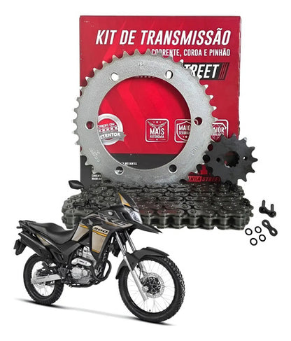 Kit Relação DID com Retentor Honda Xre 300 2009 em diante 520V 104L 39/13T