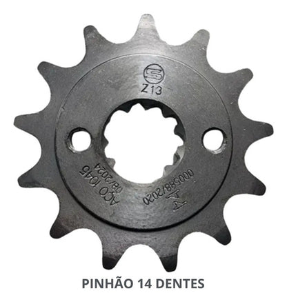 Kit Relação Smartfox sem Retentor Honda Pop 100 Biz 125 428H 106L 34/14T