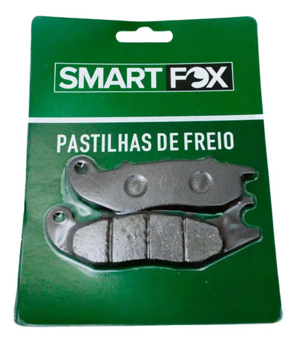 Pastilha de Freio Dianteira Smartfox Honda Cg 125 150 160 Titan Fan Yamaha Fazer 250
