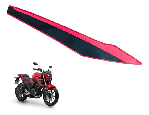 Adesivo da Carenagem Lateral do Farol Direita Yamaha Fazer Fz25 250 2025 Vermelho Metálico