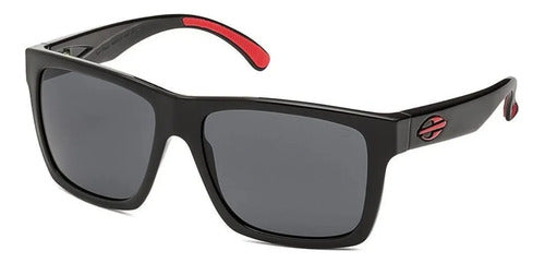 Oculos Sol Mormaii San Diego 2 Preto Vermelho Lente Cinza San Diego 2 Cinza Preto Preto/vermelho