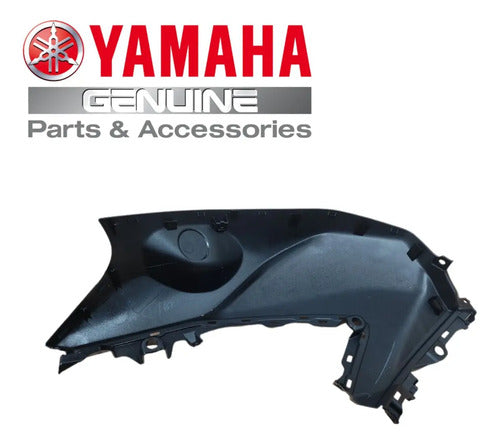 Carenagem Capa do Tanque Direita Yamaha Fazer Fz25 250 2018 a 2024 Preto Brilhante