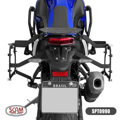 Suporte de Baú Bagageiro Lateral Scam Yamaha Ténéré 700 2026 em diante