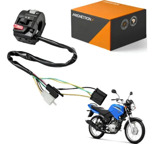 Interruptor do Farol com Seta Magnetron Yamaha Factor 125 2014 a 2016