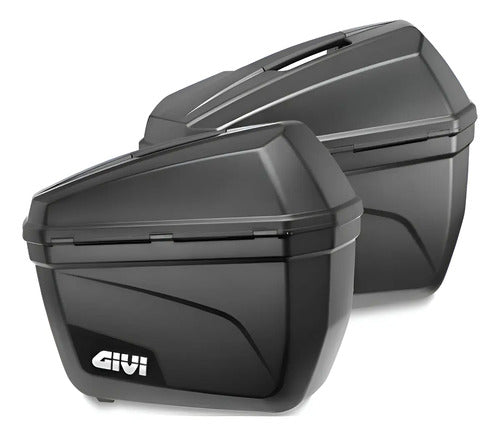 Par de Baús Laterais Givi E22N Monokey 22 Litros