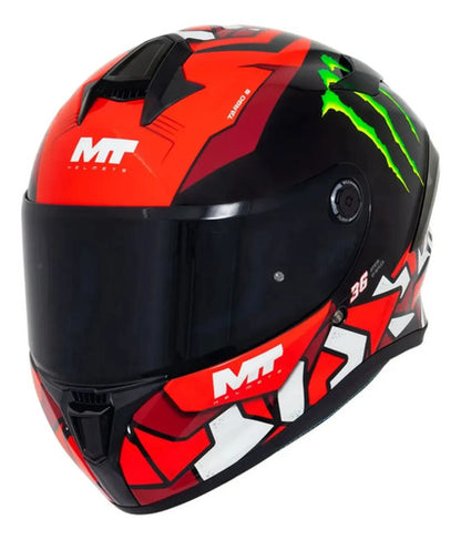 Capacete MT Helmets Targo S Piqueras Preto Brilhante