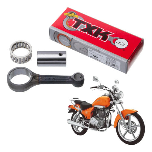 Biela Completa TXK Honda Cg 125 1983 a 1991 Dafra Speed Kansas 150 2008 a 2013