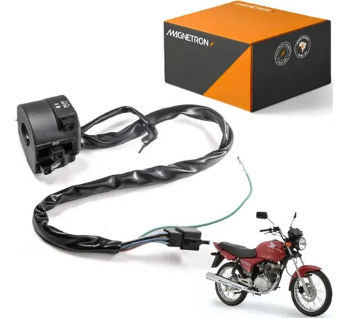 Interruptor do Farol com Seta Magnetron Honda Cg 125 Fan 2009 a 2013 Cg 150 Titan Fan 2004 a 2013