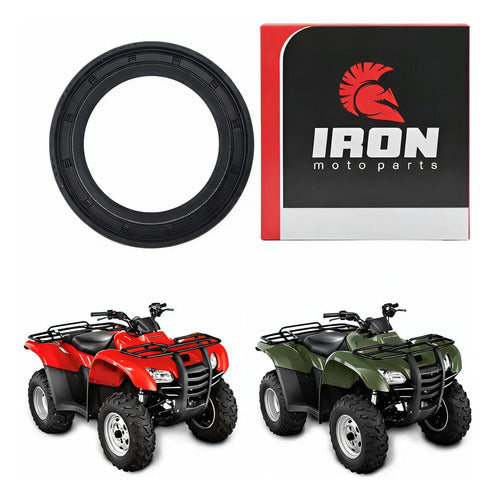 Retentor Interno da Roda Dianteira Iron Honda Trx 420 Fourtrax 2008 a 2013