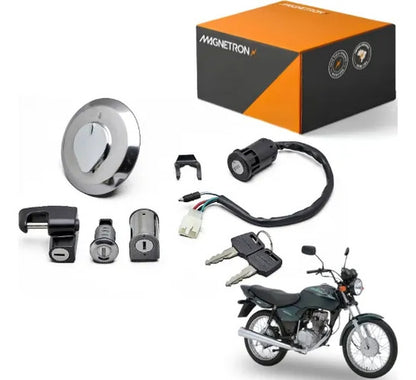 Conjunto de Travas Magnetron Honda Cg 125 Titan 1999 a 2004