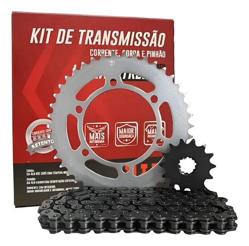 Kit Relação DID com Retentor Kawasaki Ninja 300 400 Z300 Ninja 250r Z400 520VD 106L 42/14T