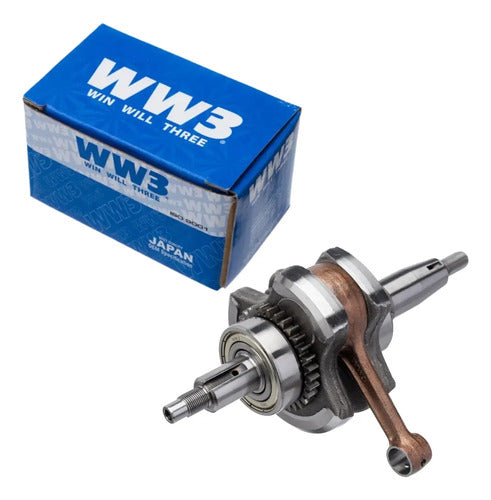 Virabrequim Completo com Biela WW3 Yamaha Factor Xtz 125 2006 a 2016
