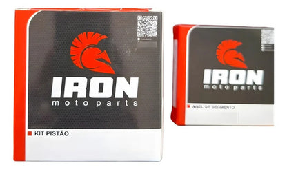 Kit Pistão com Anéis Iron Dafra Apache 150 2011 a 2019 1,00 mm
