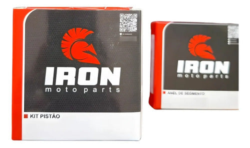 Kit Pistão com Anéis Iron Dafra Apache 150 2011 a 2019 STD