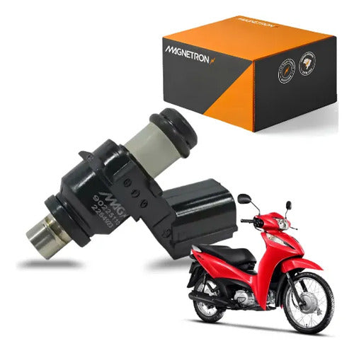 Bico Injetor 6 Furos Magnetron Honda Biz 125 2025 Pop 110i 2019 a 2025 Mottu Sport 110i 2022 a 2023