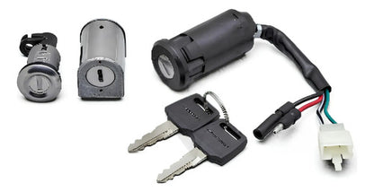 Conjunto de Travas com Chave de Ignição Magnetron Honda Pop 100 2007 em diante