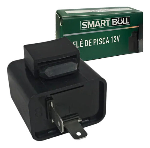 Relé de Pisca Smartfox Honda Biz 100 1998 a 2015 Cg 150 Titan Fan 2014 a 2015 12V 2 Pinos