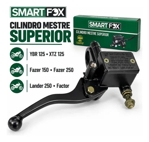 Cilindro Mestre de Freio Dianteiro Smartfox Yamaha Factor Xtz 125 Fazer Factor 150 Fazer Lander 250