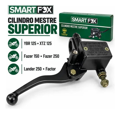 Cilindro Mestre de Freio Dianteiro Smartfox Yamaha Factor Xtz 125 Fazer Factor 150 Fazer Lander 250