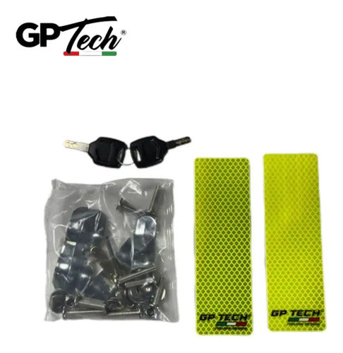 Baú Traseiro de Alumínio GP Tech M65 65 Litros