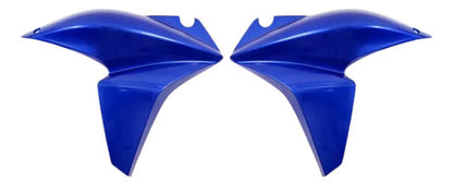 Par de Aletas Abas do Tanque Paramotos Honda Xre 300 2013 a 2015 Azul