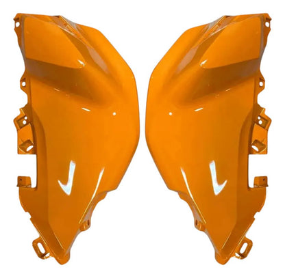 Par de Capas do Tanque Paramotos Honda Cg 160 Titan 2025 em diante Laranja