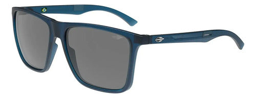 Óculos De Sol Mormaii Hawaii Magnetic Óculos Solar Hawaii Magnetic Azul Escuro Translúcido Lente