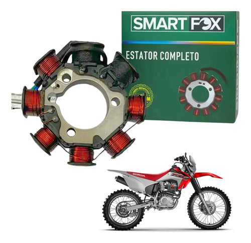 Magneto Estator com Bobina de Pulso Smartfox Honda Crf 230f 2007 em diante