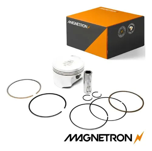 Kit Pistão com Anéis Magnetron Honda Bros Cg 160 Titan Fan Start Cargo 0,50 mm