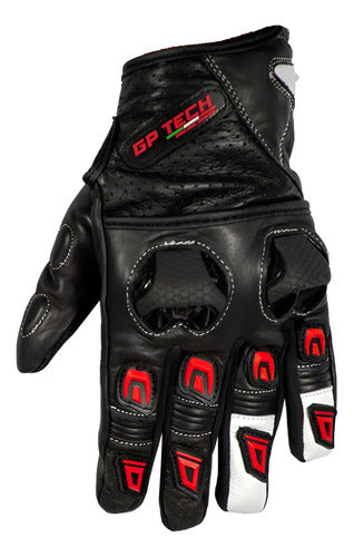 Luva GP Tech Verona Preto Vermelho