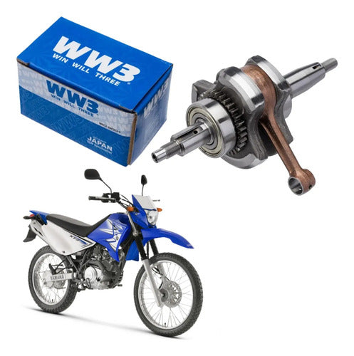 Virabrequim Completo com Biela WW3 Yamaha Factor Xtz 125 2006 a 2016