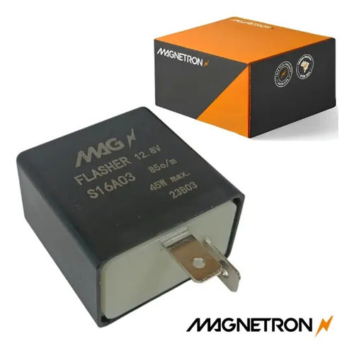 Relé de Pisca Magnetron Yamaha Crypton Neo 115 Fazer Crosser 150 Honda Pop 100 Cg 150 Titan 2 Pinos
