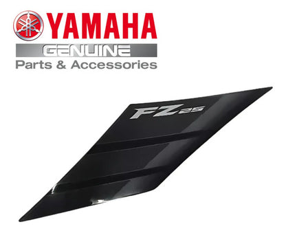 Adesivo da Tomada de Ar Esquerda Yamaha Fazer Fz25 250 2022 a 2023 Preto Fosco