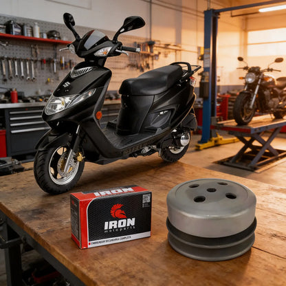 Embreagem Secundária Completa Iron Suzuki Burgman 125 2006 a 2010