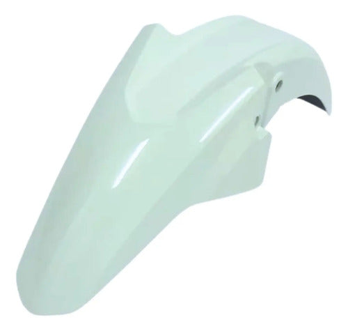 Paralama Dianteiro sem Suporte Paramotos Honda Cg 160 Titan Fan 2016 a 2021 Branco