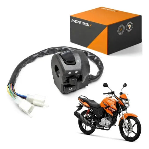Interruptor do Farol com Seta Magnetron Yamaha Fazer 150 2014 a 2015