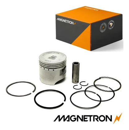 Kit Pistão com Anéis Magnetron Honda Biz Pop 100 C100 Dream 0,25 mm
