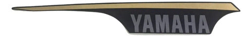 Adesivo da Rabeta Traseira Direita Yamaha Factor 150 2024 Preto Dourado