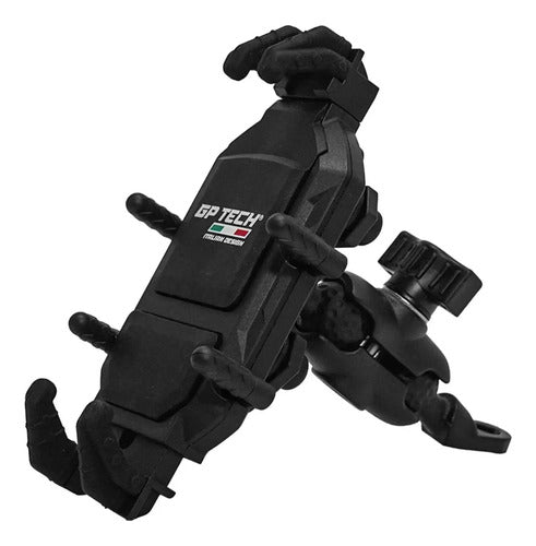Suporte de Celular para Retrovisor GP Tech Armor Anti Shock 4 a 7 Polegadas
