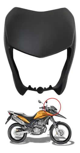 Carenagem do Farol Paramotos Honda Xre 300 2009 a 2018 Preto