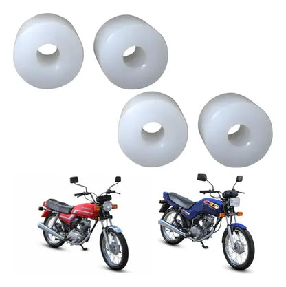 Jogo de Buchas do Coxim da Coroa de Nylon Smartfox Honda Cg 125 Titan Fan Today 1989 a 2008 4 Peças